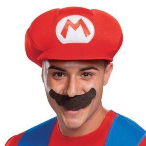 🆓❤️ Super Mario Men’s Brothers Game Movie Mens hat 🆓🆓🆓 FREEW/$38 BUNDLE❣️